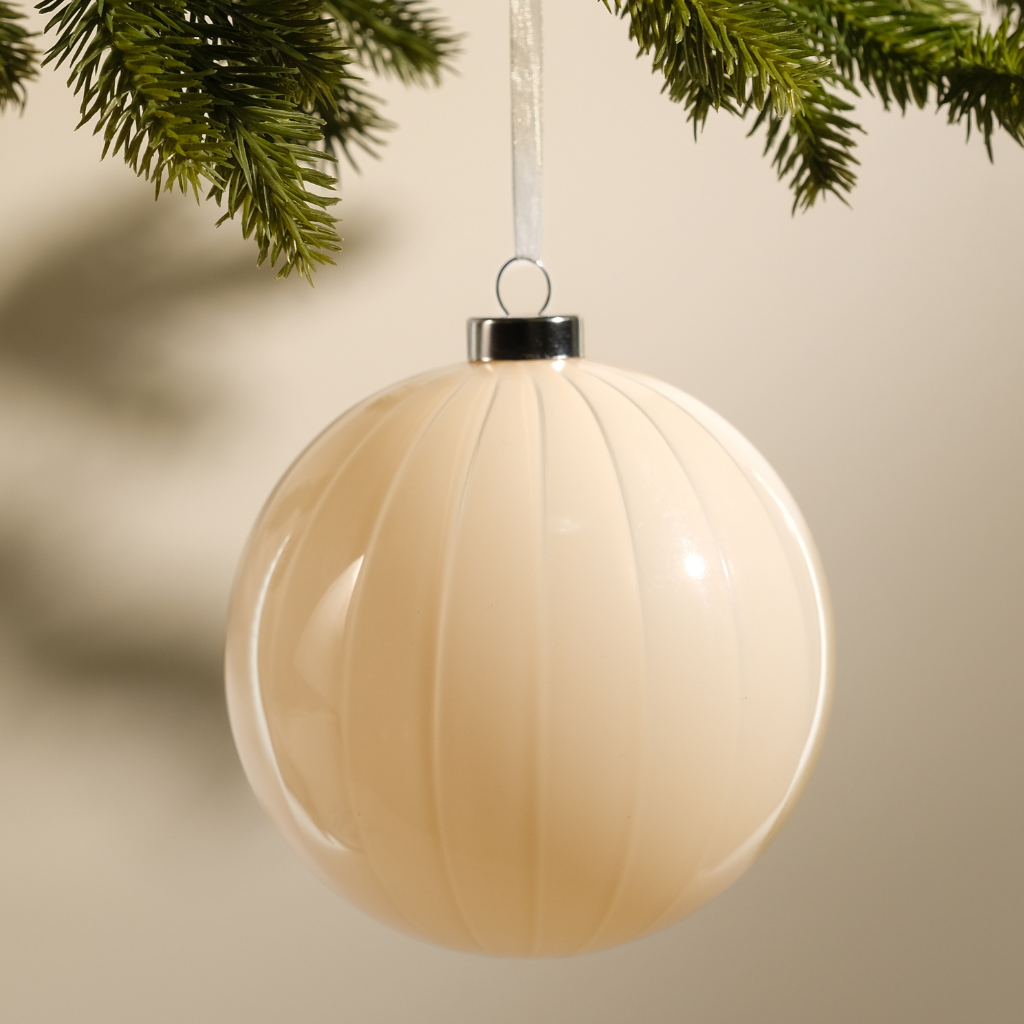 Nude Glass Bauble - Large